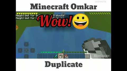 Trying MLG (Water Bucket Trick) above 128 Block (Netherack) in Minecraft 2020 (Duplicate