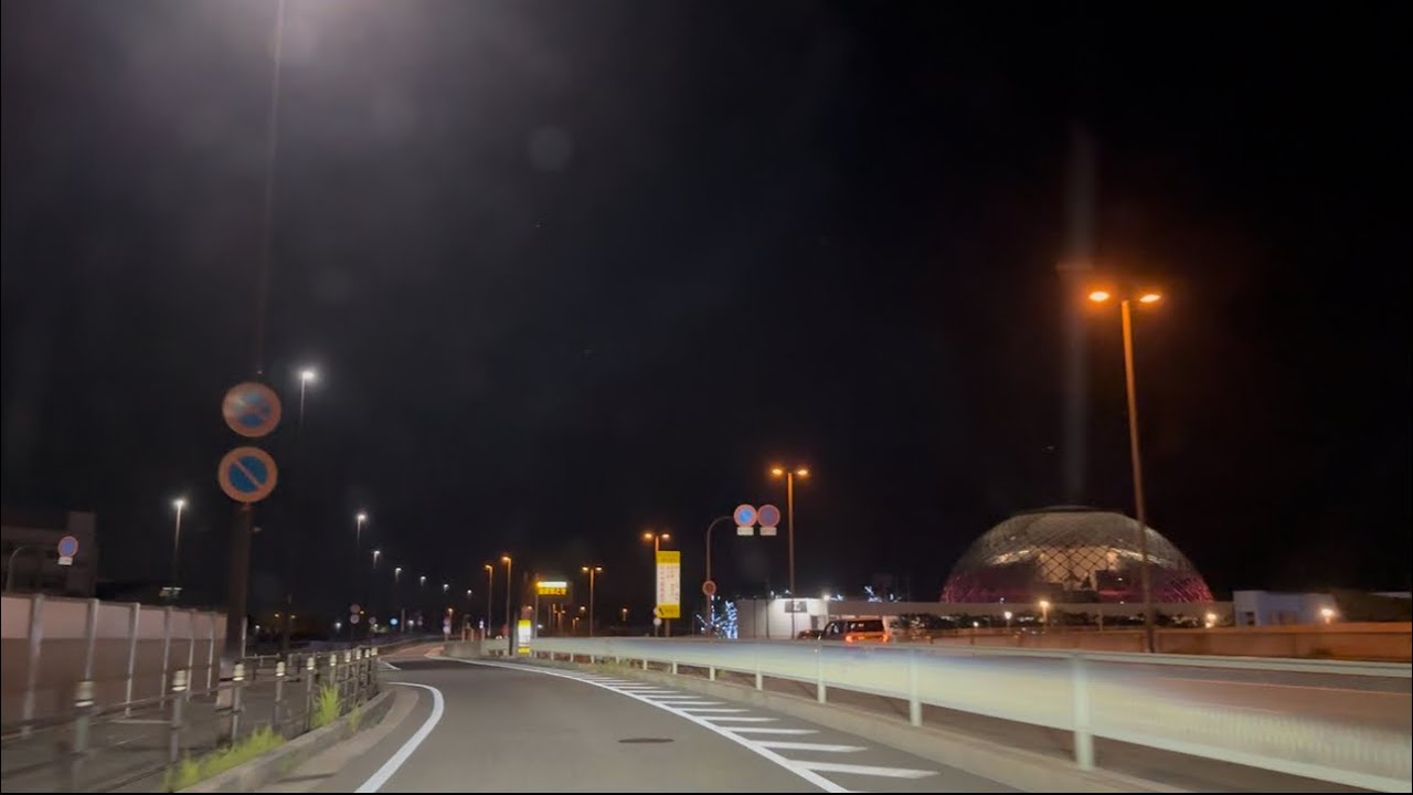 【大阪夜景ドライブ】Lofi Beatsで楽しむ大阪市南港の夜景/ Osaka Nanko Night Crusing #study #work #lofimusic 