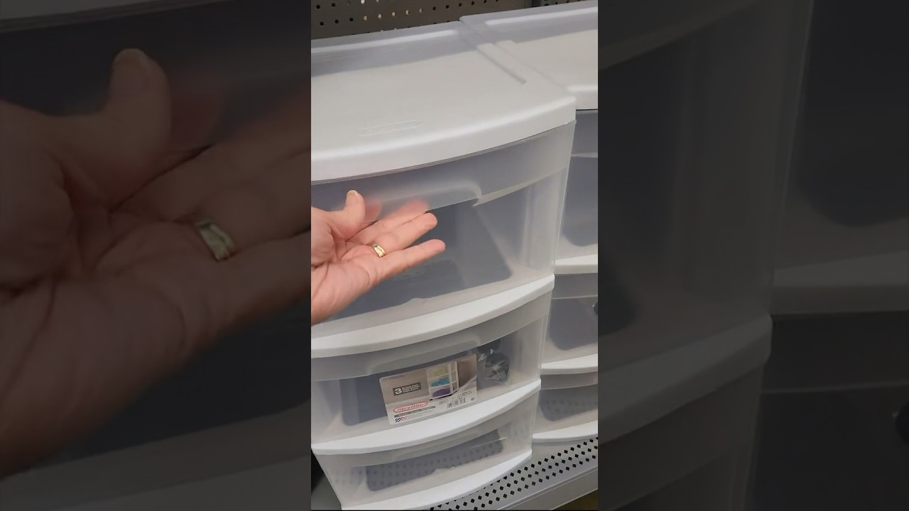 Grab a Walmart storage bin... 🤯