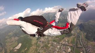 GoPro skydiving Bex Swiss