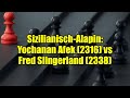 Sizilianisch Alapin Yochanan Afek 2316 Vs Fred Slingerland 2338 Sizilianisch Alapin Yochanan Afek 2316 Vs Fred Slingerland 2338