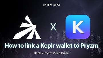 How to quickly Set Up a Keplr Wallet For Pryzm!