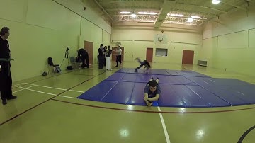 Bujinkan Ninjutsu, 7th Kyu, part 3 - barrel roll (lying), katate