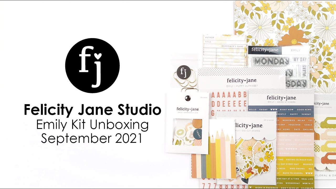Felicity Jane Studio | Emily Kit Unboxing | September 2021