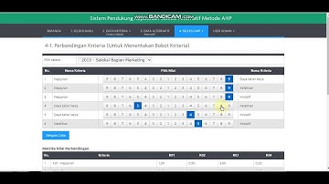 SOURCE CODE SPK METODE AHP