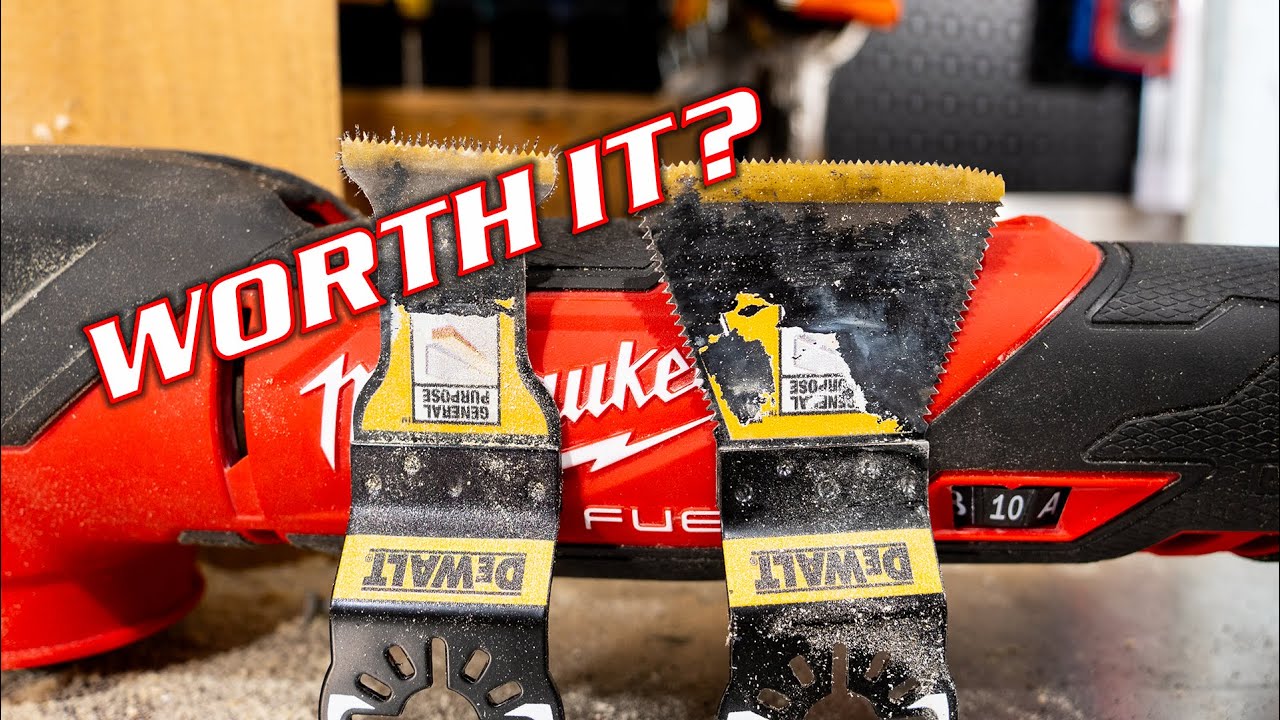You NEED These? NEW DeWalt OMT Blades for Wood, Drywall, and Metal