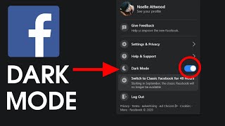 ENABLE DARK MODE ON FACEBOOK | How To Turn On Facebook Dark Mode