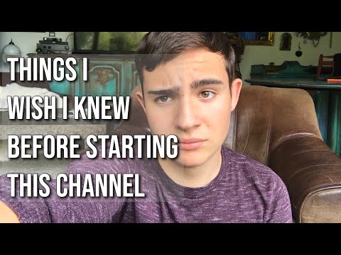 Things I wish I knew before starting a YouTube channel | Leo Marlon