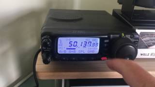 6m Sporadic E opening FT-100D Sporadic E 6 Meter Band Opening Es E Skip