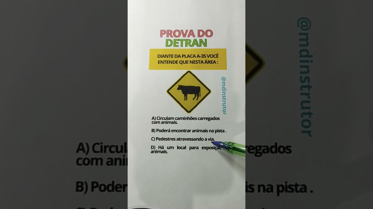 Simulado do Detran 2024