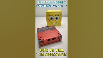 How To Tell The Difference Between The Frontlight And Backlight Gameboy Advance SP