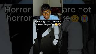 it is horror i mean