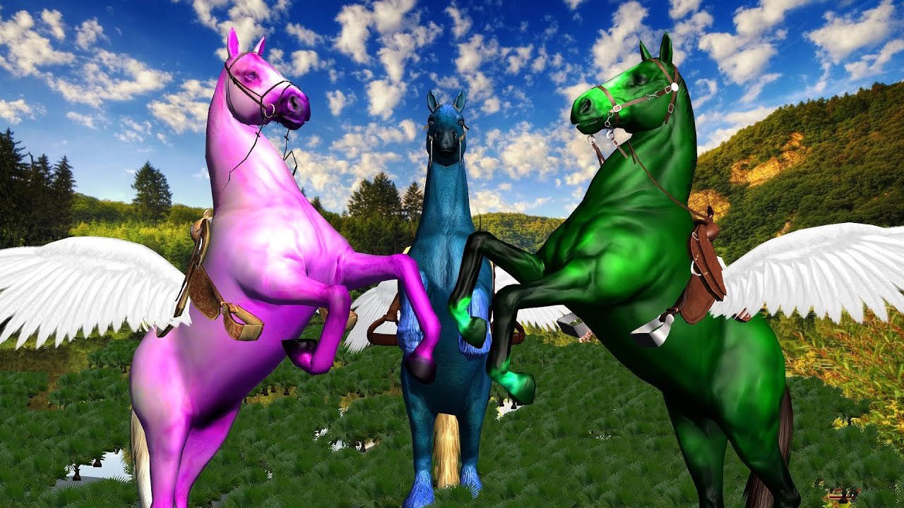 Horse Finger Family | Nursery Rhymes For Children