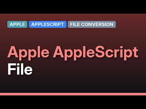 Apple: Using Hazel or AppleScript to Convert Word to PDF