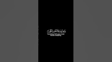 كروما شاشه سوداء القرآن الكريم | تلاوة من الإسراء | قاري احمد النفيس #كرومات_قرآن #quran