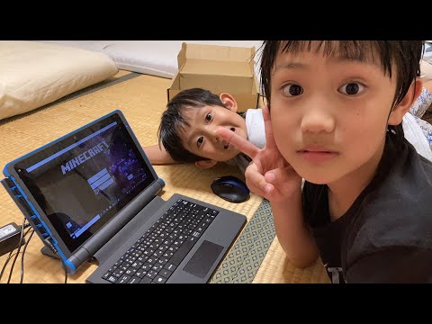 マインクラフト（Minecraft）で家を紹介するよ🦕 8歳のトレーシーさん6歳のスティーブ‼️