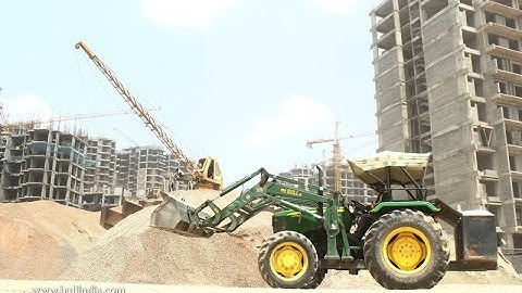 Bull Ext Loader on John deere in construction Industry