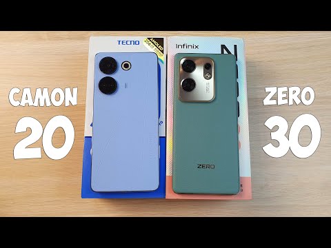 видео: TECNO CAMON 20 PRO VS INFINIX ZERO 30 - ЧТО ВЫБРАТЬ? ПОЛНОЕ СРАВНЕНИЕ!