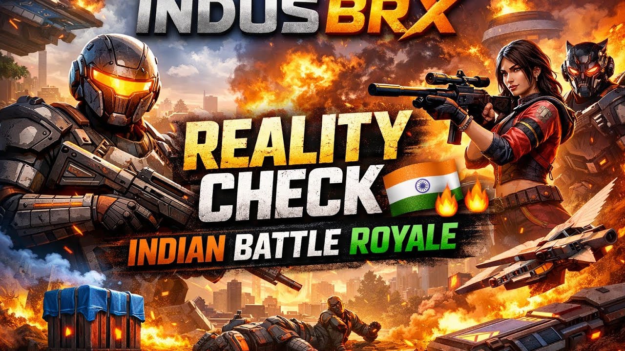 Indus BRX Reality Check | Indian Battle Royale 🇮🇳🔥