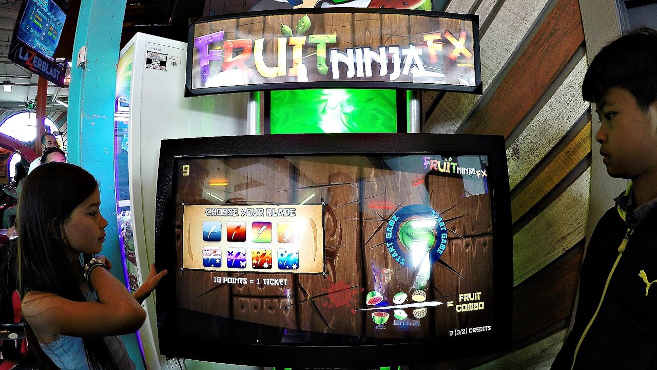 Fruit Ninja Video Ticket Arcade