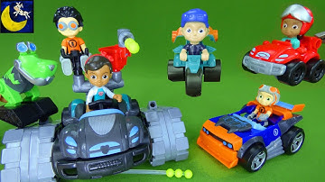 Rusty Rivets Toys Blaster Tank Kart Build Me Rivet System Ruby Liam Botasaur Dinosaur Race Car Toys