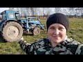 Сенокос в октябре. Я рулю🚜