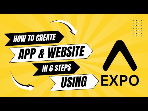 Create Expo App in 6 Steps | React Native #reactjs #reactnative