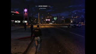 GTA 5 | FIVE M | GANGLAND RP | GANGUNIT UC PATROL GROVE STREET OFFICER INVOLVED SHOOTING
