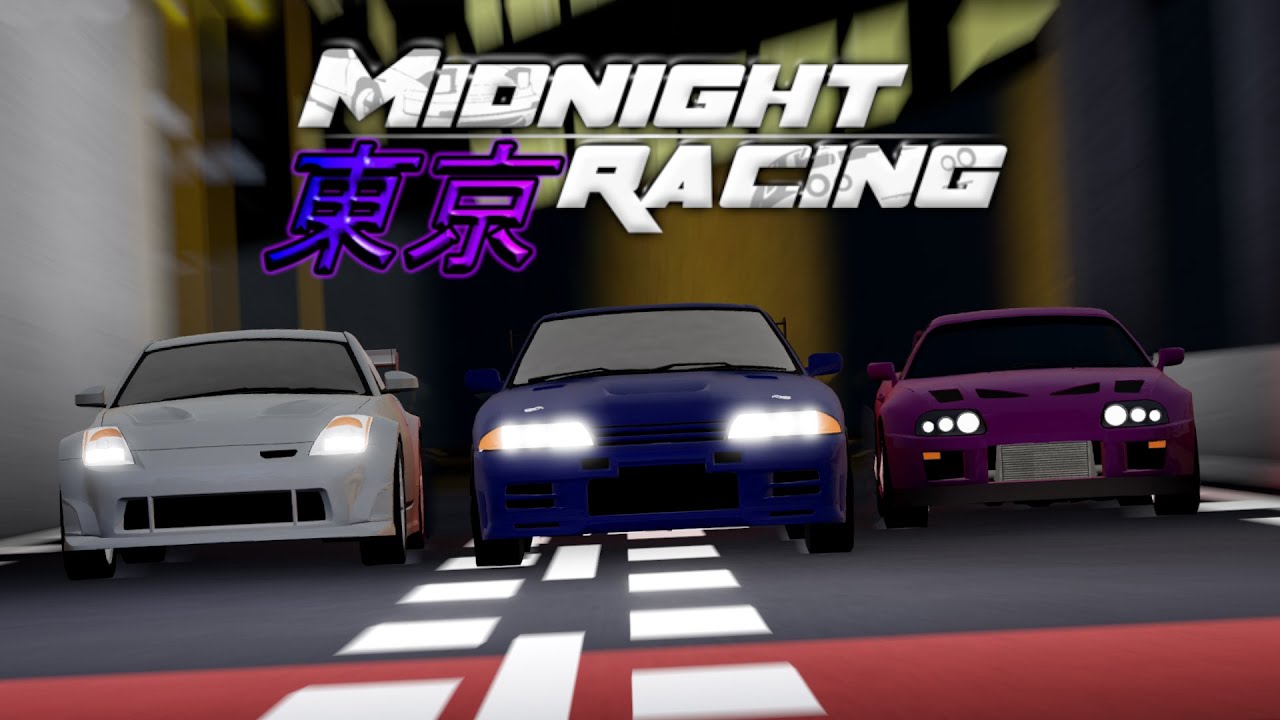 PARECE REAL! O MELHOR JOGO DE CARROS DO ROBLOX (MIDNIGHT RACING TOKYO) 