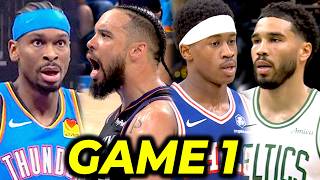 GAME 1 | Nanapak agad si Dillon Brooks, SUNS vs OKC! | 76ers vs Celtics