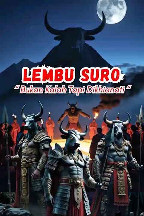 Lembu Suro | Bukan Kalah Tapi Dikhianati #gunungkelud #lembusuro #jawa #ceritasejarah #ceritarakyat