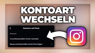 Instagram Professionelles Konto Zu Persönlichem Konto Wechseln