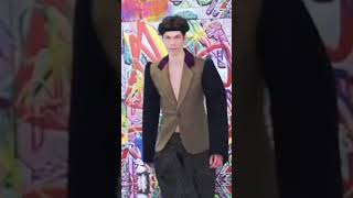 Amazing Catwalk Ramp Male Model Slow Mo