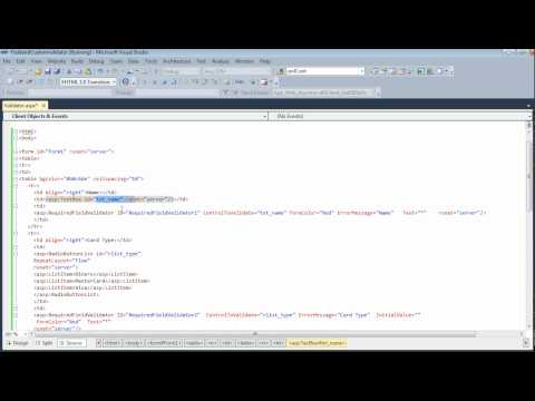 Required Field Validator in asp.net