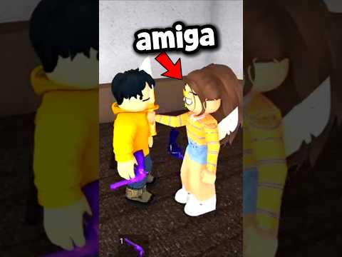 ME ENGAÑO MI AMIGA 😭 #robloxshorts #roblox