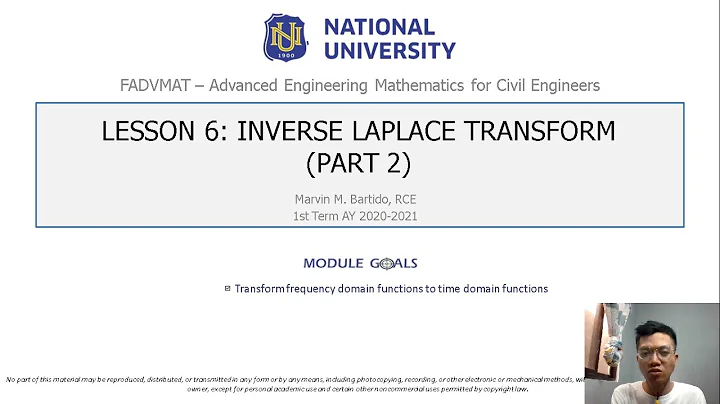 Advanced Mathematics - Inverse Laplace Transform (Part 2)