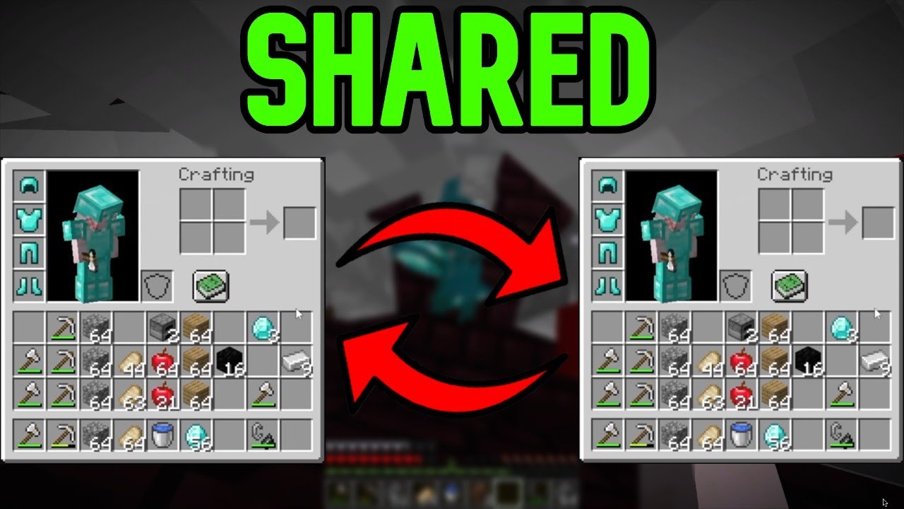 Shared Inventory Minecraft Minecraft, But We All Share An Inventory - YouTube
