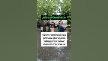 cantiknya #arieltatum menari jaipong di Osaka #jepang  #videoviral #artis #beritaterkini #videoshort