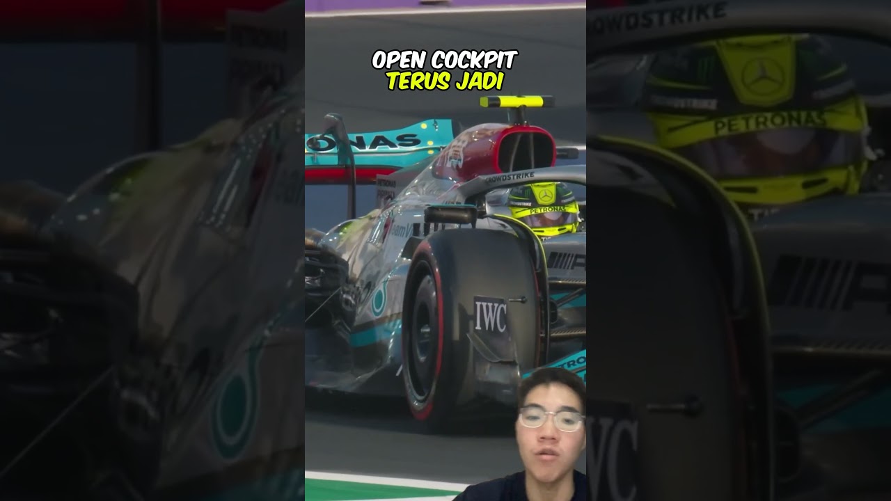Kenapa kokpit F1 terbuka?! #f1 #shorts #youtubeshorts
