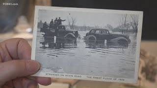 Ninety years later since multi-day flood submerged town in New England.