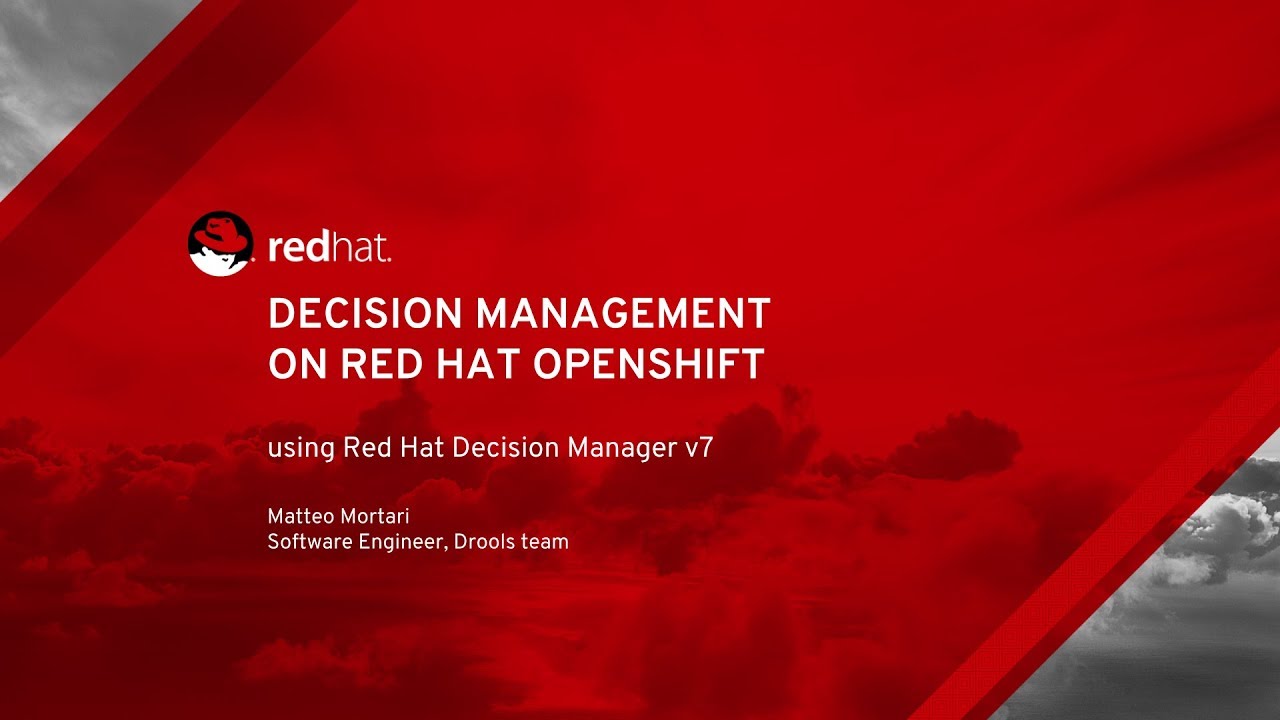 Decision Management on OpenShift