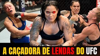 COM APENAS 25 ANOS ELA NOCAUTE4VA LENDAS NO UFC - AMANDA NUNES
