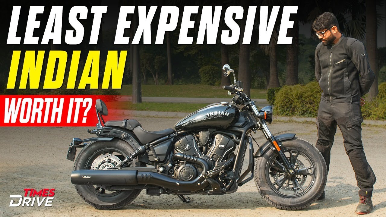 Indian Scout Sixty Bobber | Price, Feature & First Ride Review | Times Drive