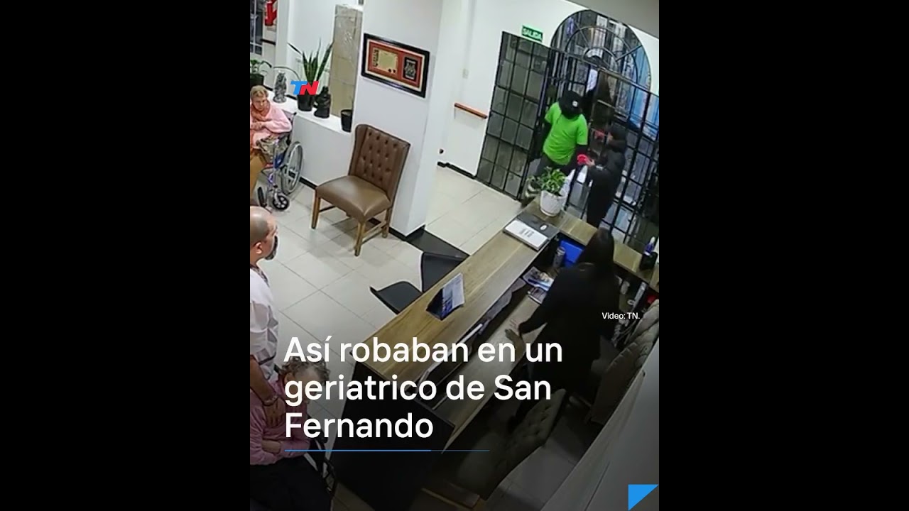 INSEGURIDAD: así robaron a un geriátrico en San Fernando