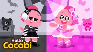 Pink VS Black Song🖤💗 Color Song for Kids | Nursery Rhymes | Hello Cocobi