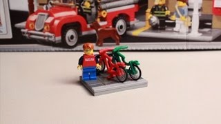 LEGO Tutorial: How to Build a Bike Rack