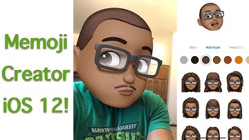 Memoji Creator Walkthrough (iOS 12 Beta)