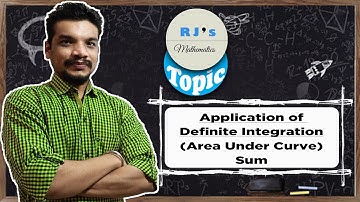 Application of Definite Integration (Area Under Curve) sum 2 | RJ