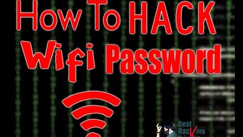 How to hack WiFi password no root (100) working 2016