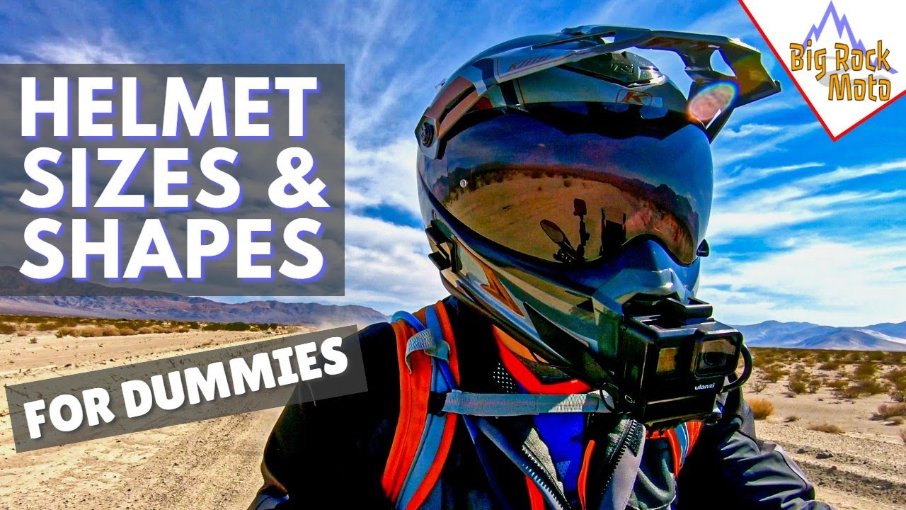 Motorcycle Riders! | Your Helmet is (probably) too Big - YouTube